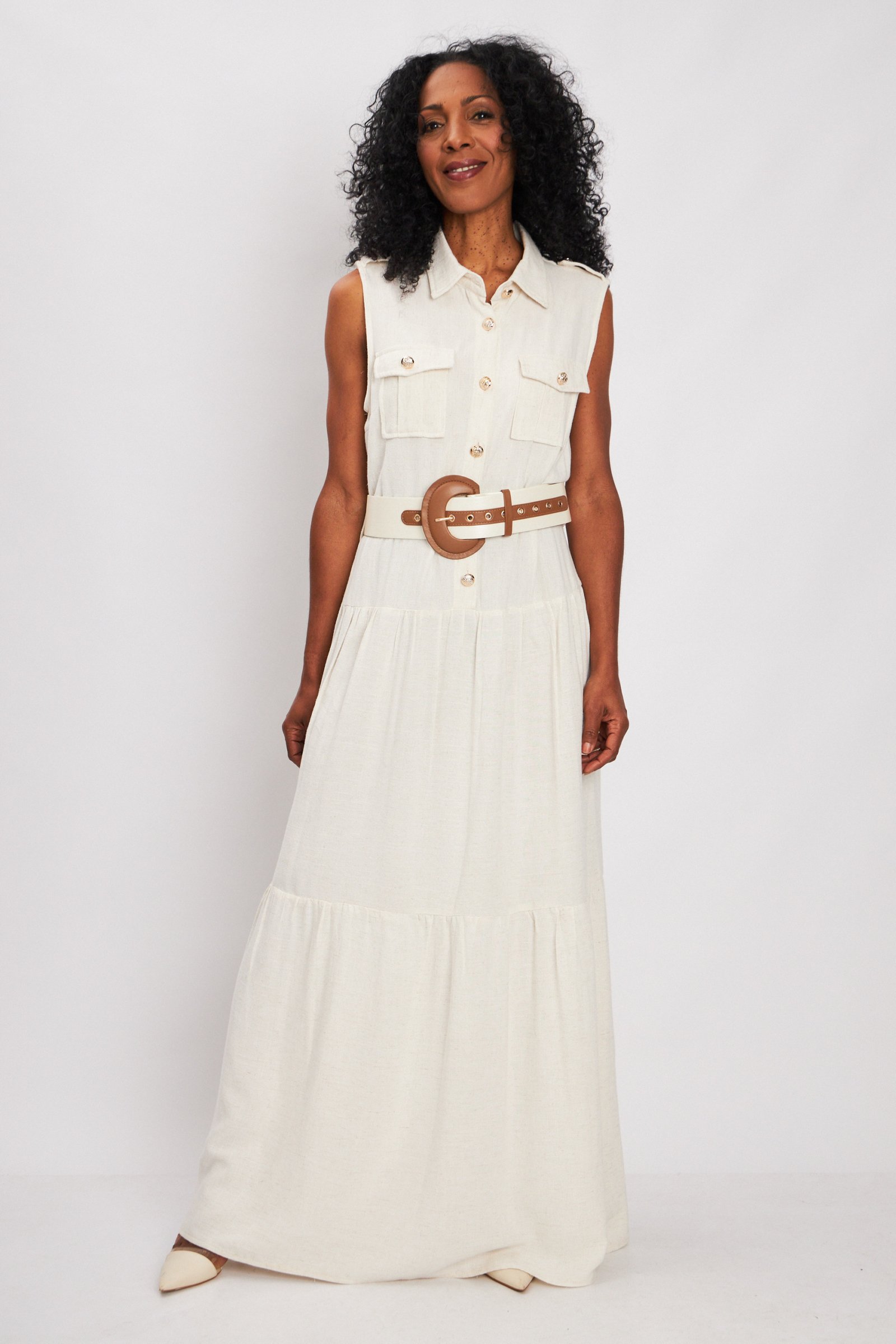 Vestido con Cinto